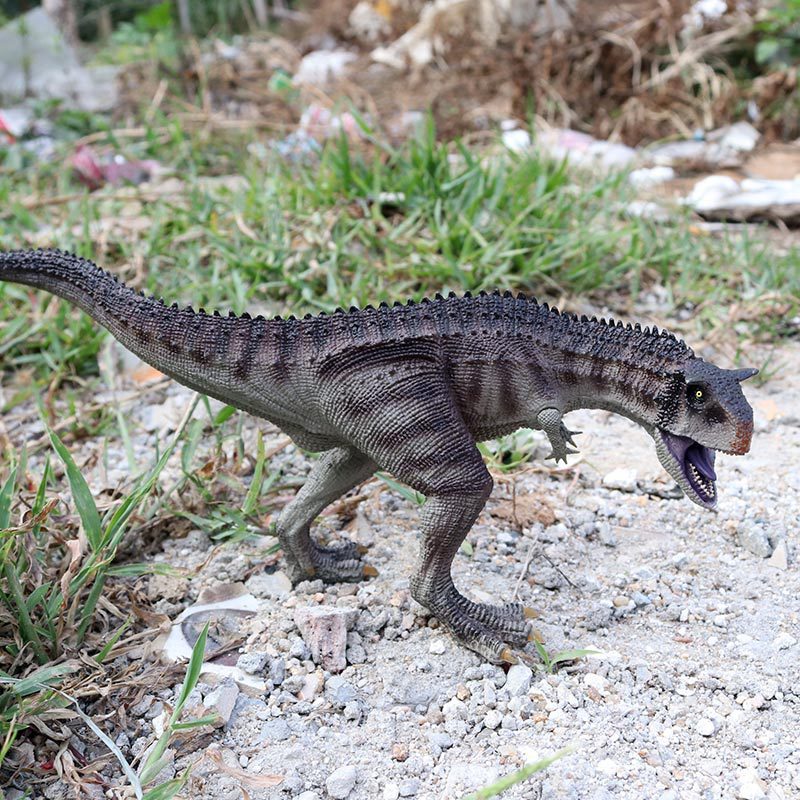 Carnotaurus Kỷ Jura Ăn Thịt Bò Rồng Mô Phỏng Bò Lớn Rồng Khủng Long Đồ Chơi Động Vật Mô Hình Rắn Bò Sừng Rồng Trẻ Em Quà Tặng