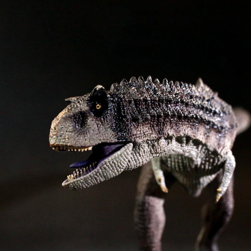Carnotaurus Kỷ Jura Ăn Thịt Bò Rồng Mô Phỏng Bò Lớn Rồng Khủng Long Đồ Chơi Động Vật Mô Hình Rắn Bò Sừng Rồng Trẻ Em Quà Tặng