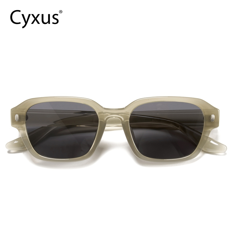 Cyxus Kính Mát Nam Phân Cực UV400 Gọng Vuông TR90 Siêu Nhẹ Thời Trang Chống Lóa Đi Chơi Ngoài Trời P1325