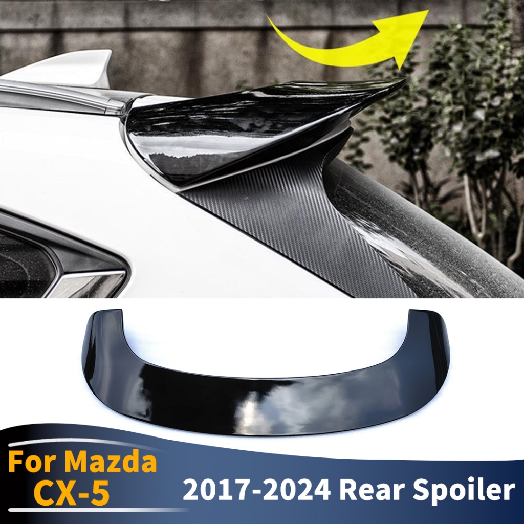 Mái Spoiler Cánh Sau Cho Xe Mazda CX-5 CX5 2017 2018 2019 2020 2021 2022 2023 2024 Đua Đuôi Không Khí Giảm Chấn Trang Trí Điều Chỉnh Phụ Kiện