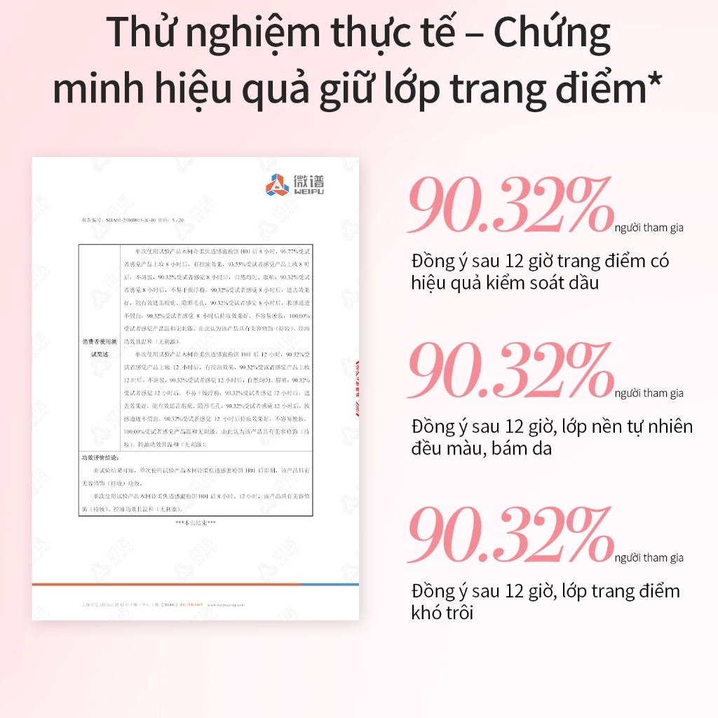 Phấn Phủ Mooekiss Dạng Bột, Kiềm Dầu, Lâu Trôi, Làm Mịn Da, Không Mốc Không Vón