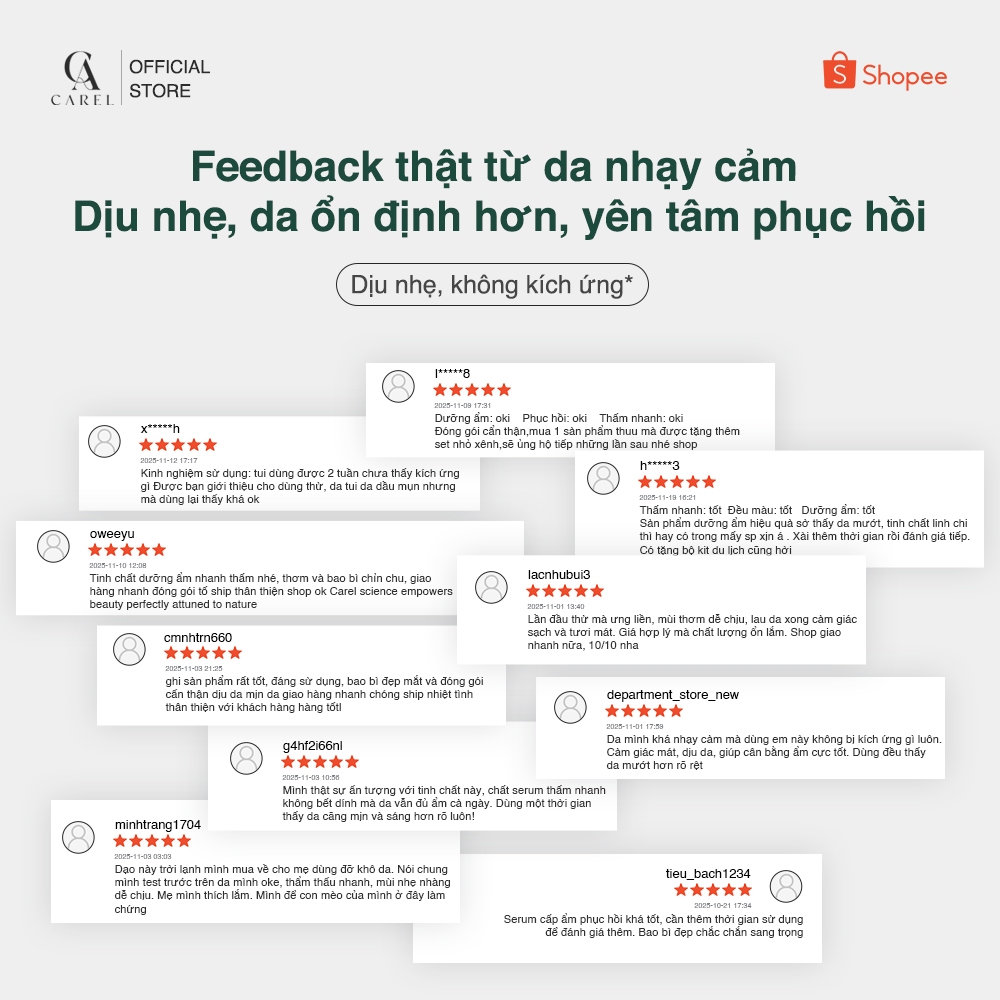 Thiết kế của Serum Phục Hồi Da Peptide Linh Chi Tiêu Chuẩn