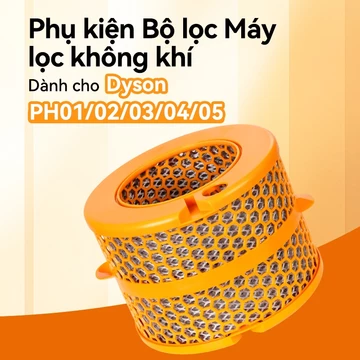 Bộ lọc không khí Bộ lọc bay hơi bằng sợi Carbon Tương thích với Dyson PH01 PH02 PH03 PH04 PH05 Máy lọc không khí Máy tạo độ ẩm Phụ tùng thay thế