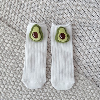 Sơ Sinh Bé Trai Bé Gái Áo Liền Quần Họa Tiết Bơ Cotton Mềm Mại Thoải Mái Mùa Hè (0-24 Tháng)
