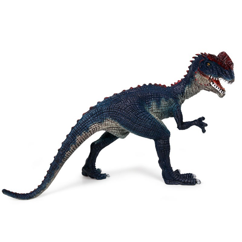 Kỷ Jura Trẻ Em Mô Phỏng Động Vật Tĩnh Chắc Chắn Dilophosaurus Tyrannosaurus Rex Đồ Chơi Khủng Long Cột Sống Đôi Mô Hình Rồng Trang Trí