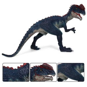 Kỷ Jura Trẻ Em Mô Phỏng Động Vật Tĩnh Chắc Chắn Dilophosaurus Tyrannosaurus Rex Đồ Chơi Khủng Long Cột Sống Đôi Mô Hình Rồng Trang Trí