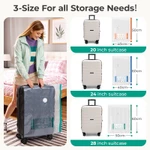 BAGSMART Túi Bảo Quản Chân Không Cho Du Lịch Với Máy Bơm Không Khí Sạc 21 Gói Túi Tiết Kiệm Không Gian Di Động Cho Du Lịch & Gia Đình Hút Chân Không Nén Túi Cho Quần Áo Chăn Duvets — ảnh 8
