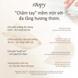 Roopy Kem Dưỡng Tay roopy Công Thức 3 Tầng Hương, Ẩm Mượt Nhẹ Nhàng & Lưu Hương Lâu 75g-Hoàng Hôn Nhân Gian