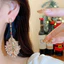 Bông Tái Bạc Kim Cương Pha Lê Hình Lá, Thiết Kế Độc Đáo, Sang Trọng
