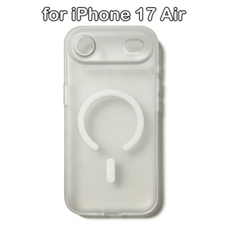 [JLK] Ốp sạc không dây từ tính trong suốt mờ Nâng cấp tức thì 17Pro / Pro Max cho iPhone 17 Air 16 15 14 13 Pro Max Vỏ bảo vệ ống kính máy ảnh có thể tháo rời