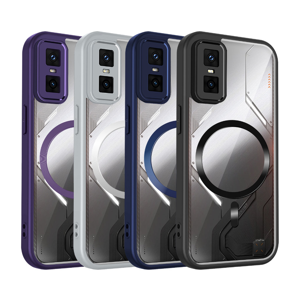 Ốp Điện Thoại Từ Tính Bảo Vệ Camera Chống Trầy Xước Phù Hợp Cho Infinix GT 20 Pro GT 30 Pro