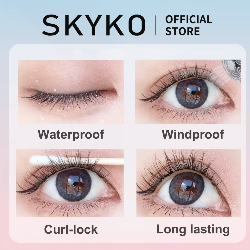Chuốt mi SKYKO Mascara 36H Lasting Waterproof Siêu dài xoăn chống thấm nước