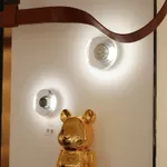Đèn tường pha lê tròn tối giản Bauhaus, Đèn treo tường Led phong cách Ý, Đầu giường phòng ngủ, Hành lang, Cầu thang trang trí — ảnh 3