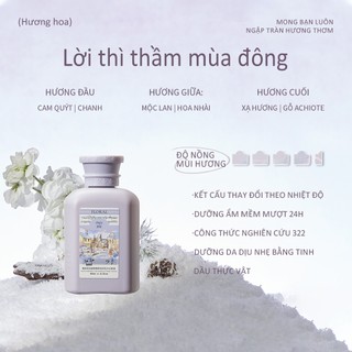 Sữa dưỡng thể tinh dầu thực vật thơm Roopy 60ml——Bộ quà tặng Minicare 5 loại, Nhẹ dịu dưỡng ẩm, Hương thơm lưu lâu