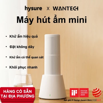 【Giao nhanh】Máy hút ẩm mini Máy hút ẩm dùng không dây Máy hút ẩm tủ quần áo Ít ồn tiếng ẩm