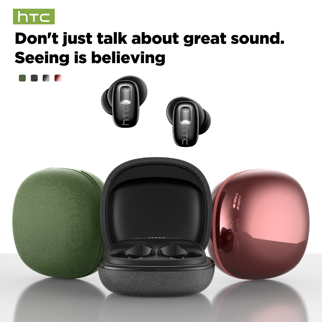 Bảo hành 1 năm HTC NE75 AI Dịch tai nghe Vải dệt Hộp đựng Dịch thời gian thực Tai nghe BluetoothTWS Bluetooth 6.0 Chất lượng âm thanh HiFi IPX5 Tai nghe không dây chống nước | BigBuy360 - bigbuy360.vn