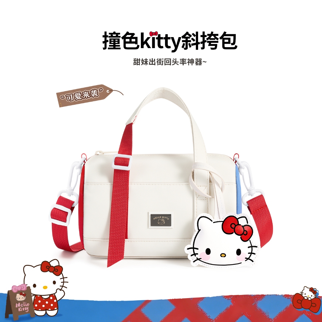 Hellokitty Đồng Thương Hiệu Túi Đeo Ngang Bé Gái Nhỏ Túi Điện Thoại Di Động Tết Nguyên Đán Quà Tặng Thường Ngày 2026 Mới