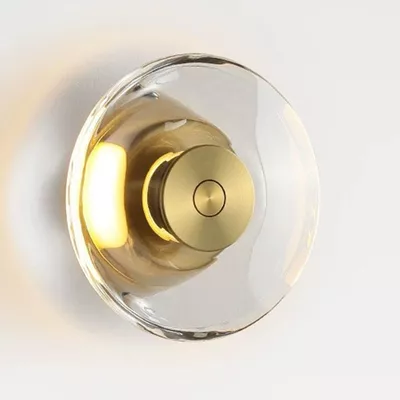 Đèn tường pha lê tròn tối giản Bauhaus, Đèn treo tường Led phong cách Ý, Đầu giường phòng ngủ, Hành lang, Cầu thang trang trí