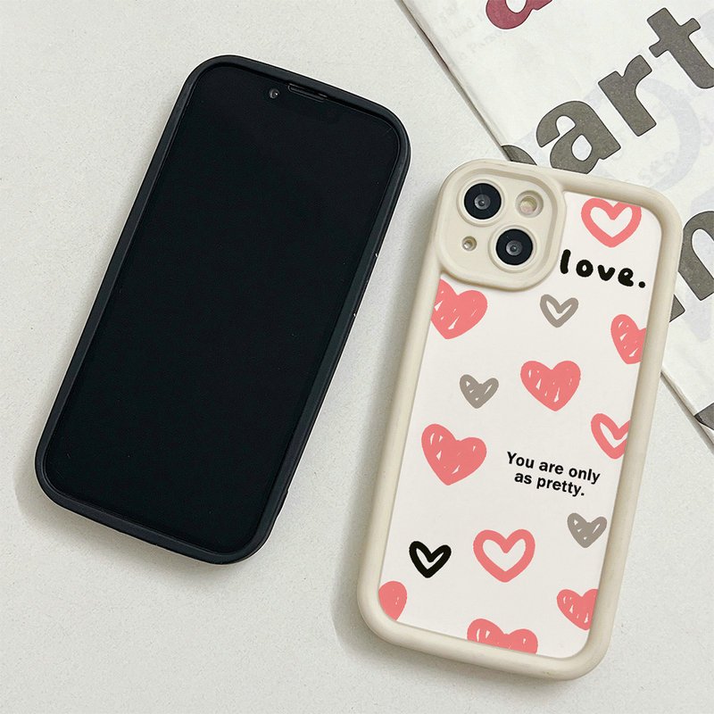 Ốp Lưng Samsung Galaxy A07 A06 A05 A04 A03 A02 A17 A16 A15 A14 A13 A12 A26 A25 A24 A23 A22 A20 A37 A36 A35 A34 A33 Hình Bầu Dục Mắt Lớn Mềm Mại Ốp Lưng Điện Thoại Motif Dễ Thương Cừu Tình Yêu