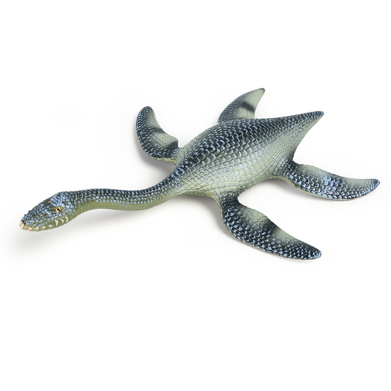 Plesiosaur Mô phỏng động vật khủng long mô hình trẻ em đồ chơi nhựa đại dương rắn plesiosaur mosasaur cá rồng trang trí