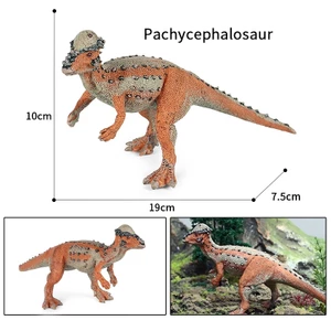 Mô phỏng khủng long kỷ Jura mô phỏng với đầu sưng rắn rồng Styx rồng Tyrannosaurus rex đồ chơi trẻ em trang trí Pachycephalosaurus