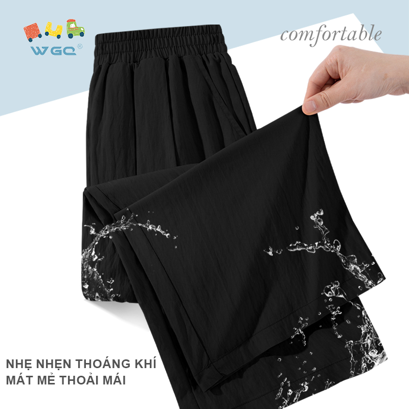 W.G.Q  Quần Bé Gái, Phong Cách Mới Mùa Hè, Nhẹ Thoáng Khí, Lỏng Lẻo Thoải Mái