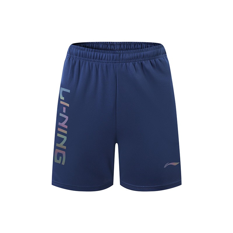 Quần short cầu lông khô nhanh Li Ning, quần short tập thể thao thông thường, quần short thoáng khí thể dục