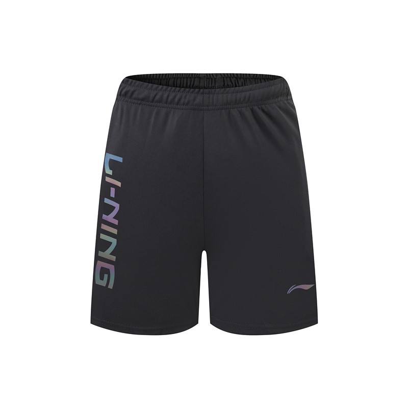Quần short cầu lông khô nhanh Li Ning, quần short tập thể thao thông thường, quần short thoáng khí thể dục