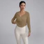Áo Khoác Cardigan Tập Yoga / Thể Dục Tay Dài Thoáng Khí Cho Nữ