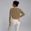 Áo Khoác Cardigan Tập Yoga / Thể Dục Tay Dài Thoáng Khí Cho Nữ