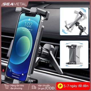 Giá đỡ máy tính bảng ô tô SEAMETAL 360° Xoay Có Thể Điều Chỉnh Lỗ Thông Khí Ô Tô Gắn Chân Đế Đa Năng Cho iPhone iPad Air Mini Xiaomi Máy Tính Bảng
