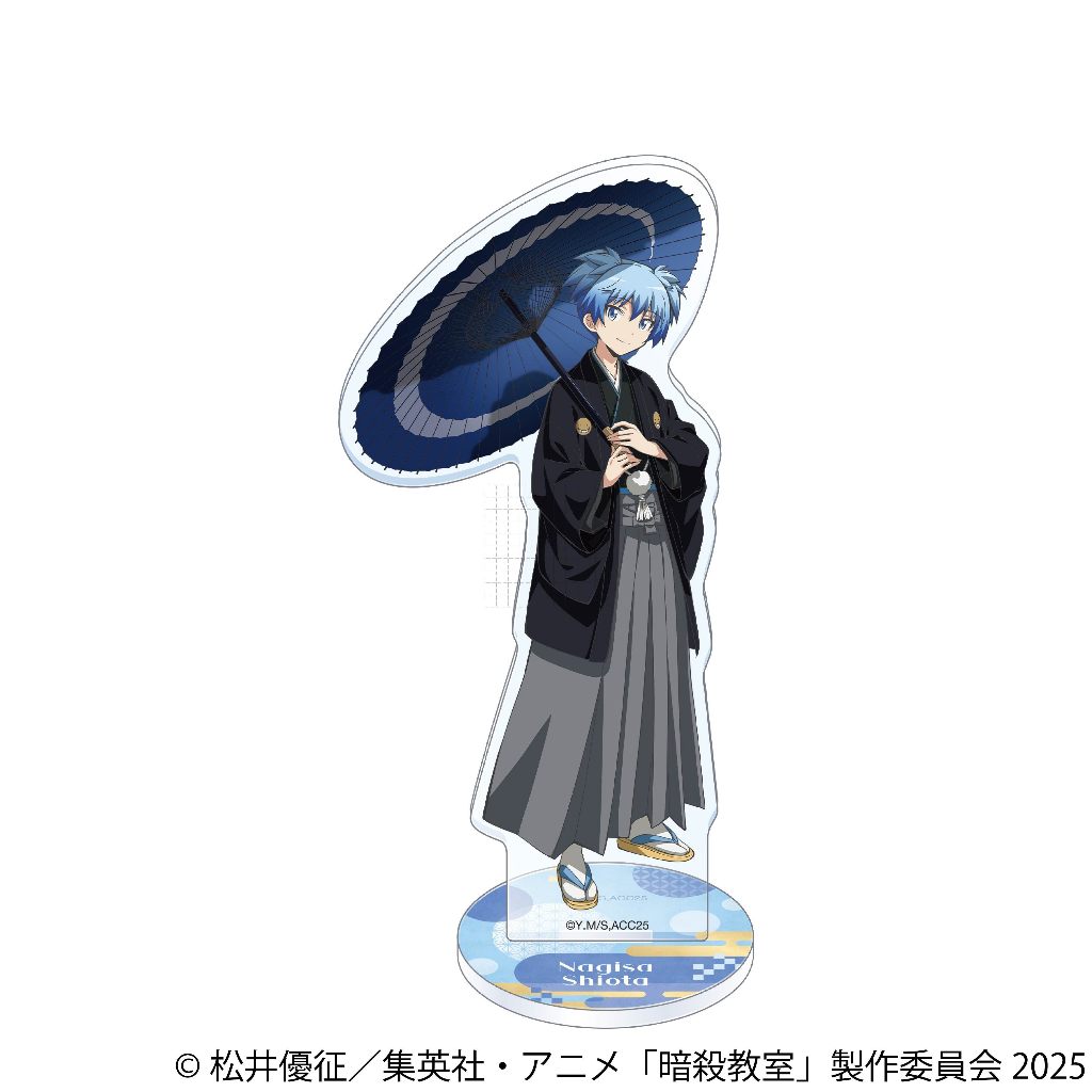 Lớp học ám sát Acrylic Đứng & Móc khóa Charm Nagisa Karma Korosensei Anime Hình Phụ kiện