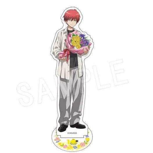 JF2026 Lớp Học Ám Sát Cô Dâu Bó Hoa Acrylic Đứng - Nagisa Kaede Karma Anime Hình Fan Art