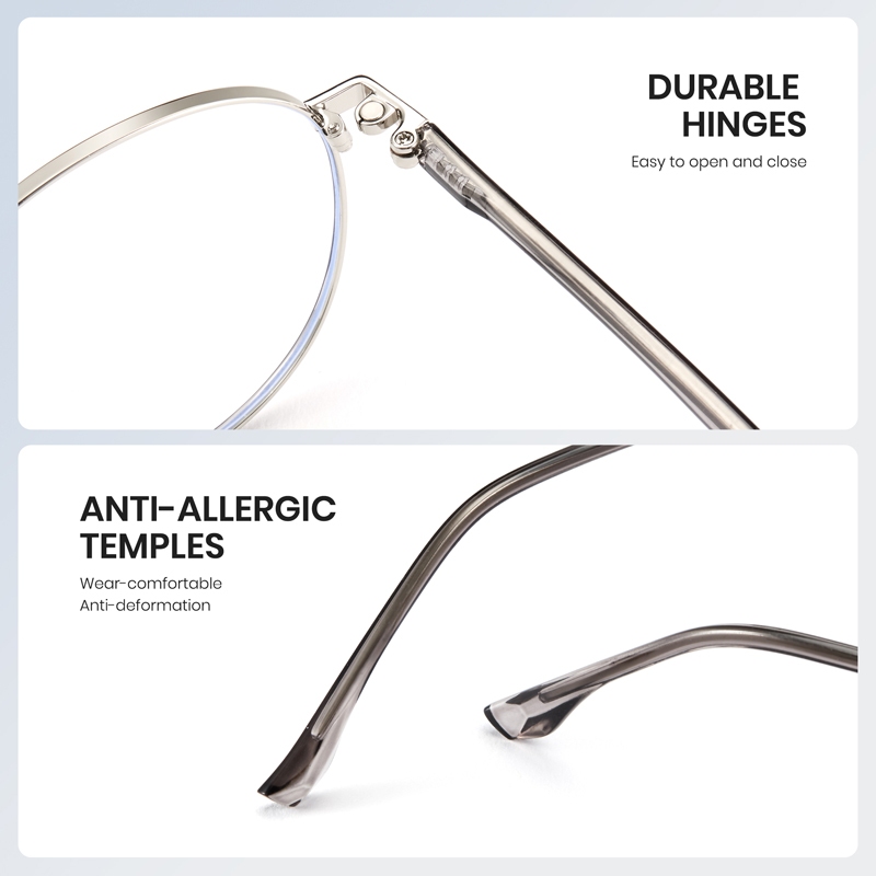 Cyxus Kính Mát 2 Trong 1 Từ Tính Kiểu Aviator Phân Cực Chống Ánh Sáng Xanh UV400 Cho Nam Nữ Câu Cá Lái Xe P1209