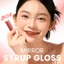 FOCALLURE 2 gói Gương Syrup Tint Dewy Lip Tint Gloss Rich Sắc tố cao Osmanthus Mùi Khóa màu Không chuyển Cốc chống dính Đèn ẩm trong suốt