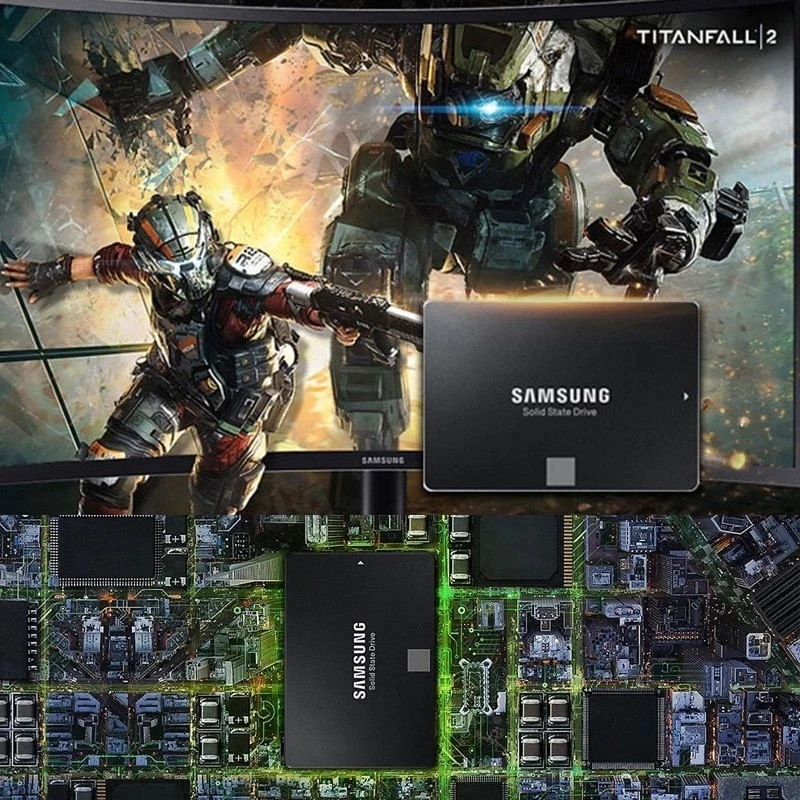 Ổ cứng thể rắn Samsung 870 EVO 500GB / 1TB- Ổ cứng thể rắn tích hợp 2,5 Inch, Bộ nhớ Flash NAND 3D,