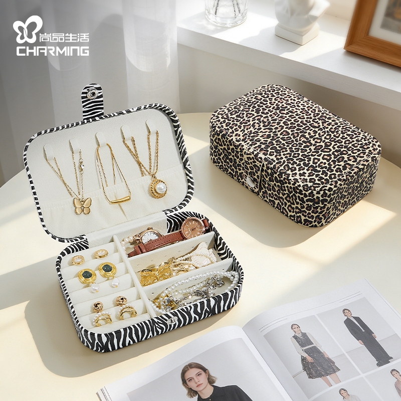 CASEGRACE Hộp Trang Sức Người Tổ Chức Cho Di Động Bông Tai Vòng Cổ Nhẫn Đồng Hồ Trang Sức Hộp Bảo Quản Đám Cưới Hộp Quà Tặng