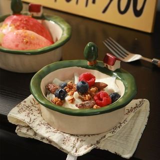 Bát thủ công phong cách Nhật Bản 5,5 "| Cơm Solo, Sữa Chua, Salad & Tea-Time