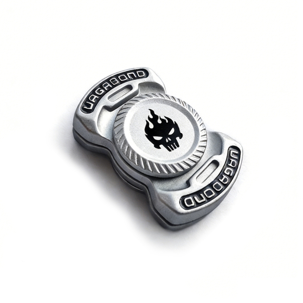 1 Đồ Chơi Fidget EDC 3 Trong 1: Spinner Hợp Kim, Thanh Trượt, Đồng Xu Âm Thanh Giảm Căng Thẳng