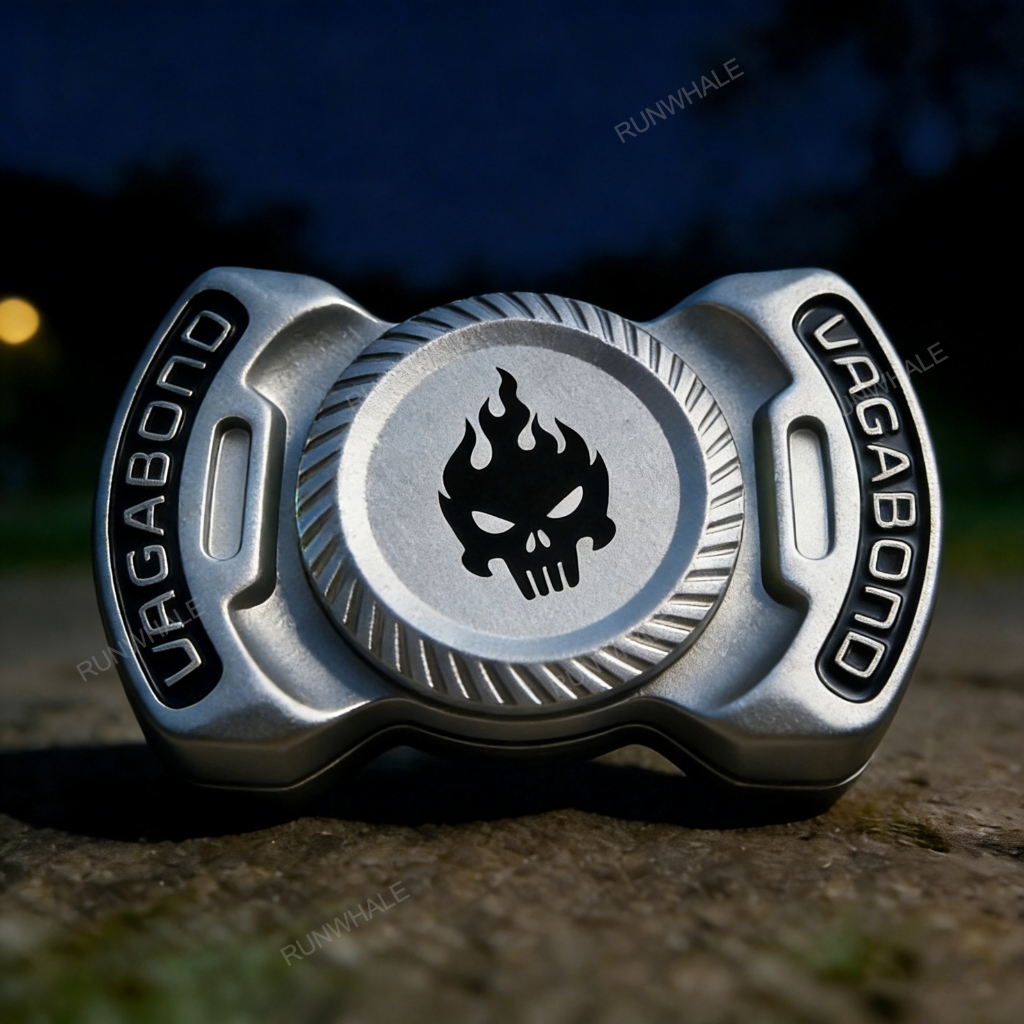 1 Đồ Chơi Fidget EDC 3 Trong 1: Spinner Hợp Kim, Thanh Trượt, Đồng Xu Âm Thanh Giảm Căng Thẳng