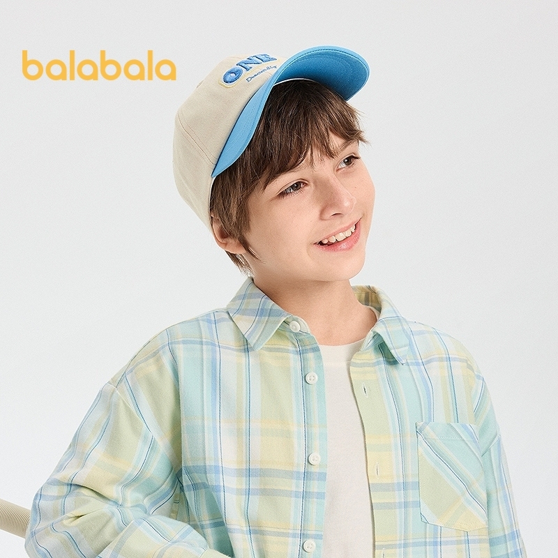 Balabala Trẻ Em Mũ Chống Nắng Bé Trai Bé Gái Mũ Bóng Chày Ngoài Trời Thường Ngày Thể Thao Đi Chơi Mũ Thời Trang Rỗng Top Tấm Che