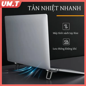 E-WOITD 2 Cái Giá đỡ máy tính xách tay Giá đỡ kim loại di động Có thể gập lại Nvisible Laptop Riser cho máy tính xách tay Giá đỡ làm mát HNVN