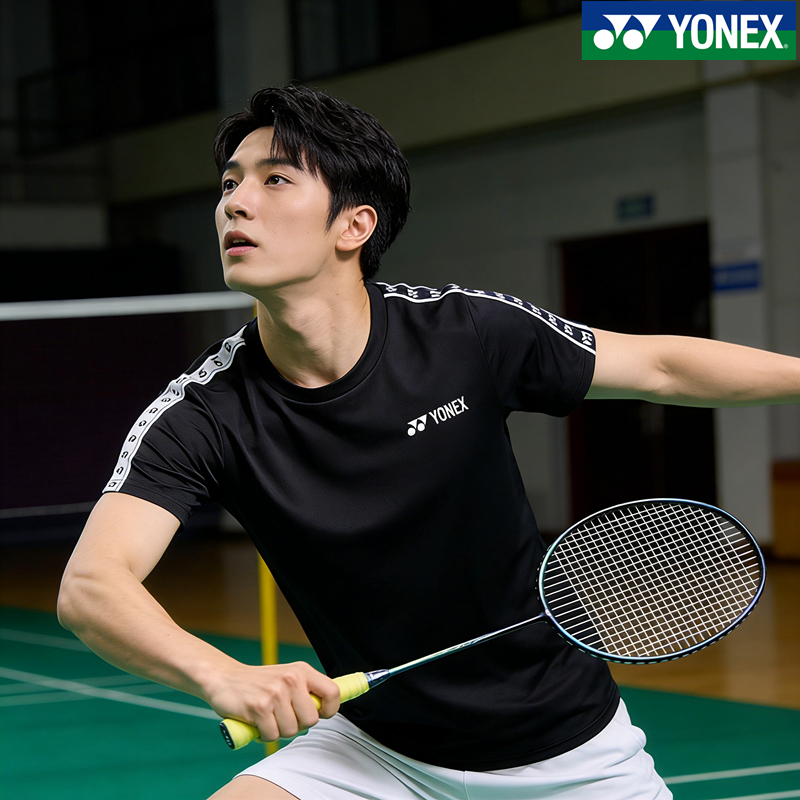 Áo thể thao YONEX khô nhanh, thoáng khí cho cầu lông và chạy bộ