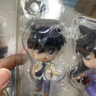 Bộ 2 Q Thám Tử Lừng Danh Conan Shinichi Kudo & Ran Mori Hình Bộ 8cm
