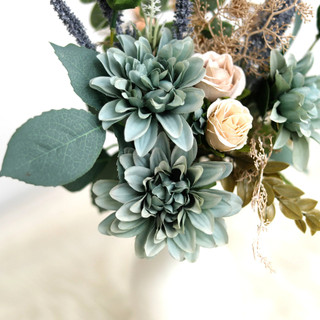 Bó Hoa Lụa Thược Dược Giả Mix Nụ Hồng Decor Trang Trí Nhà Cửa Vintage Cành Lá Bạch Đàn Oải Hương Xanh Ngọc Pastel Phụ Kiện Chụp Ảnh Studio Tiệc Cưới Phòng Khách Sang Trọng Cao Cấp Đẹp Mềm Mại 40cm Phong Cách Bắc Âu Cắm Bình