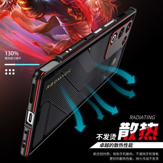 Nhôm Khung Kim Loại Ốp Lưng Điện Thoại ZTE Nubia Red Magic 11 10 Air Nhẹ Với Ống Kính Kim Loại Vỏ Bảo Vệ Chống Sốc