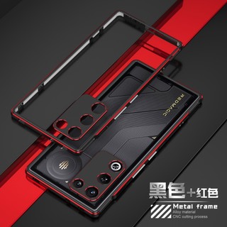 Nhôm Khung Kim Loại Ốp Lưng Điện Thoại ZTE Nubia Red Magic 11 10 Air Nhẹ Với Ống Kính Kim Loại Vỏ Bảo Vệ Chống Sốc