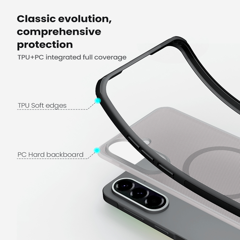 Nillkin Cho Samsung Galaxy A57 A37 A17 Super Frosted Shield Pro Từ Tính Mờ Nhựa Cứng Ốp Lưng Nam Châm Vỏ Điện Thoại Vỏ Bảo Vệ Tương Thích
