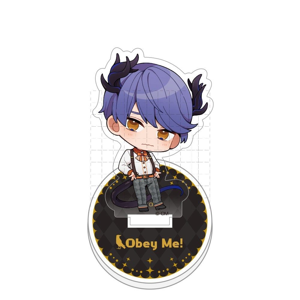 Hãy vâng lời tôi!Nightbringer Chibi Acrylic Đứng Leviathan Mammon Belphegor Anime Dễ Thương Demon Brothers Hình