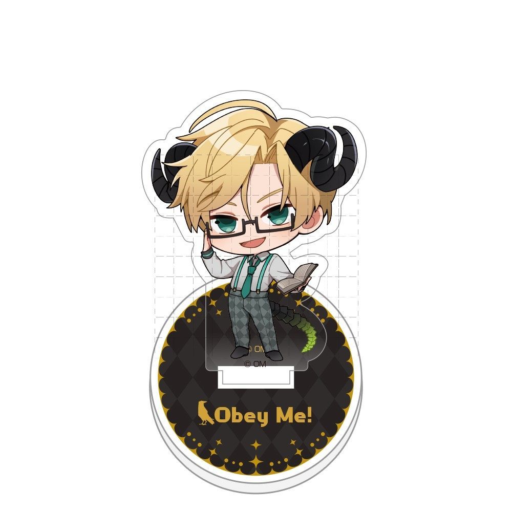 Hãy vâng lời tôi!Nightbringer Chibi Acrylic Đứng Leviathan Mammon Belphegor Anime Dễ Thương Demon Brothers Hình